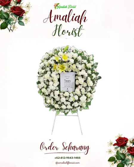 Krans Bunga Duka Kecubung Mulya